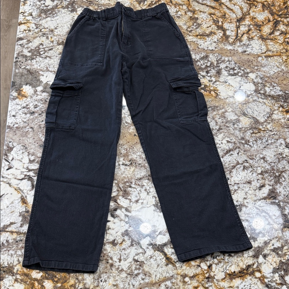 Black Cargo Pants